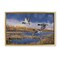 Stupell Industries Ducks Heading South Framed Floater Canvas Wall Art Design by Andrew Kiss